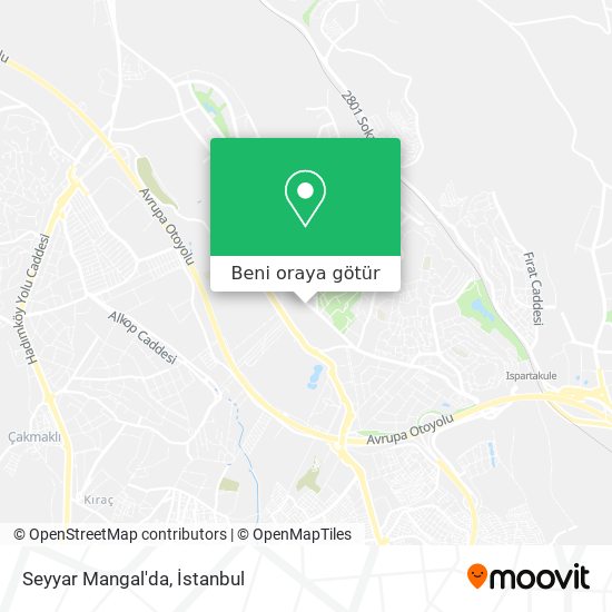 Seyyar Mangal'da harita