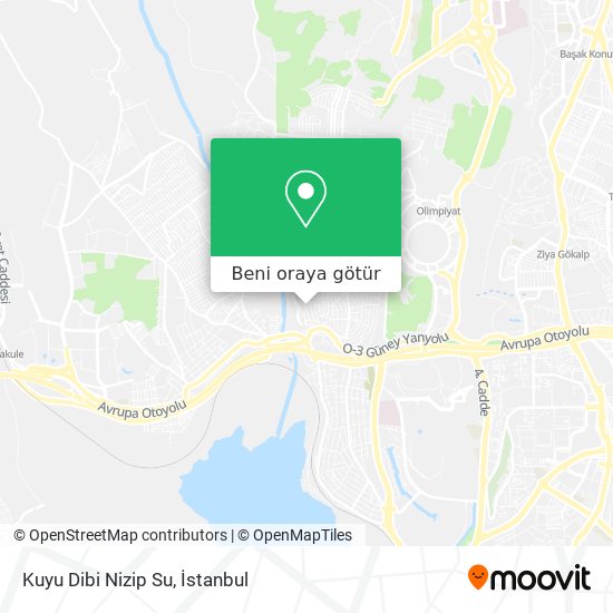 Kuyu Dibi Nizip Su harita