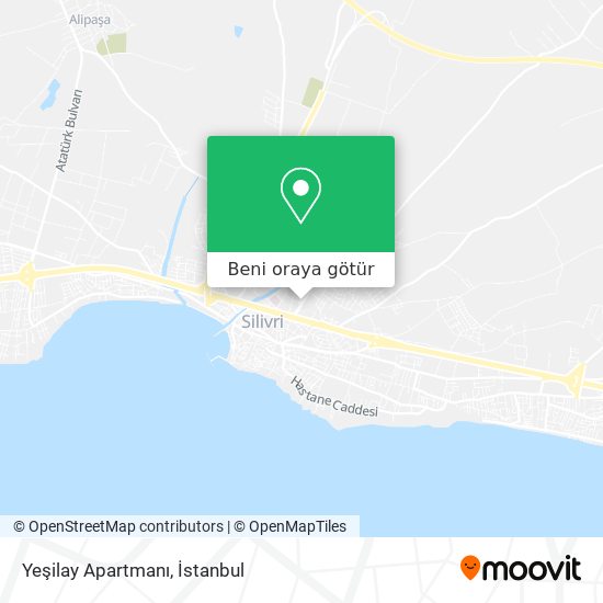 Yeşilay Apartmanı harita