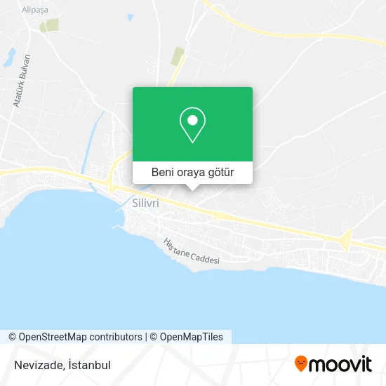 Nevizade harita