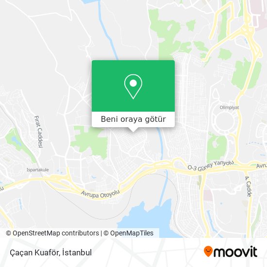 Çaçan Kuaför harita