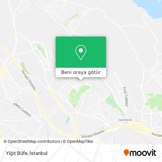 Yiğit Büfe harita