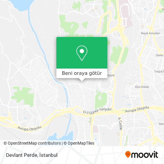 Devlant Perde harita