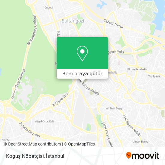 Koguş Nöbetçisi harita