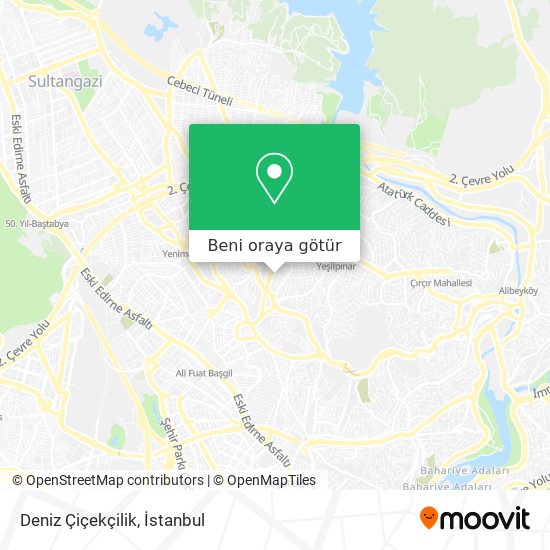Deniz Çiçekçilik harita