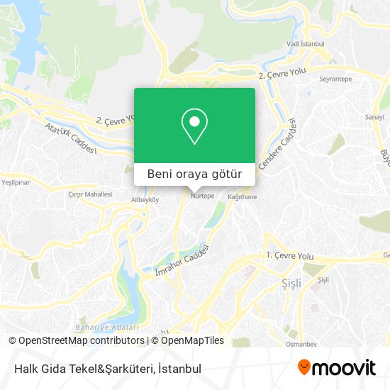Halk Gida Tekel&Şarküteri harita
