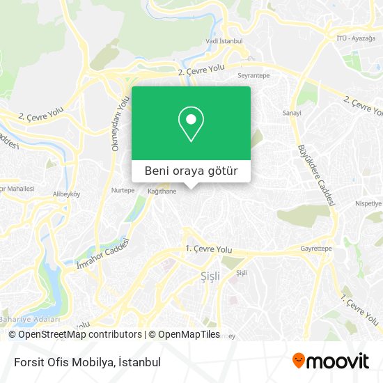 Forsit Ofis Mobilya harita