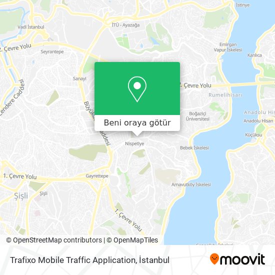 Trafixo Mobile Traffic Application harita