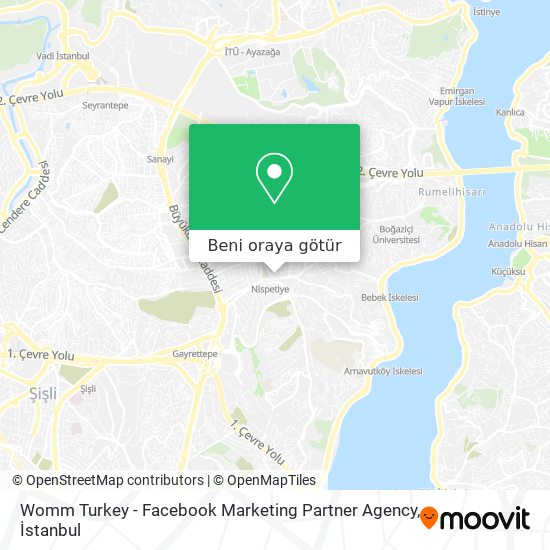 Womm Turkey - Facebook Marketing Partner Agency harita