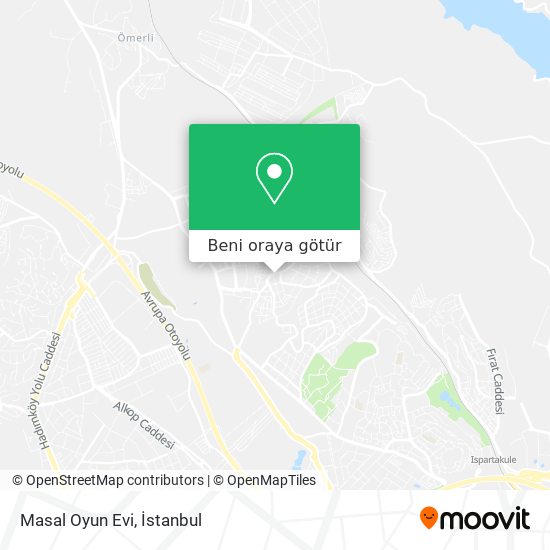 Masal Oyun Evi harita