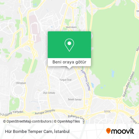 Hür Bombe Temper Cam harita