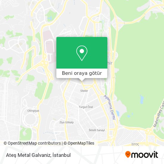 Ateş Metal Galvaniz harita