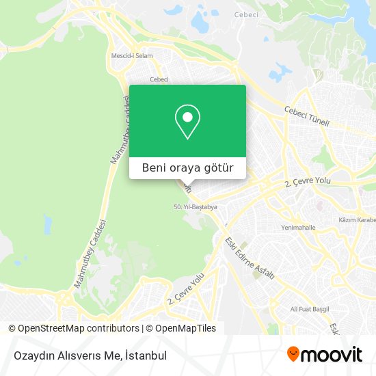 Ozaydın Alısverıs Me harita