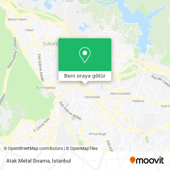 Atak Metal Sıvama harita