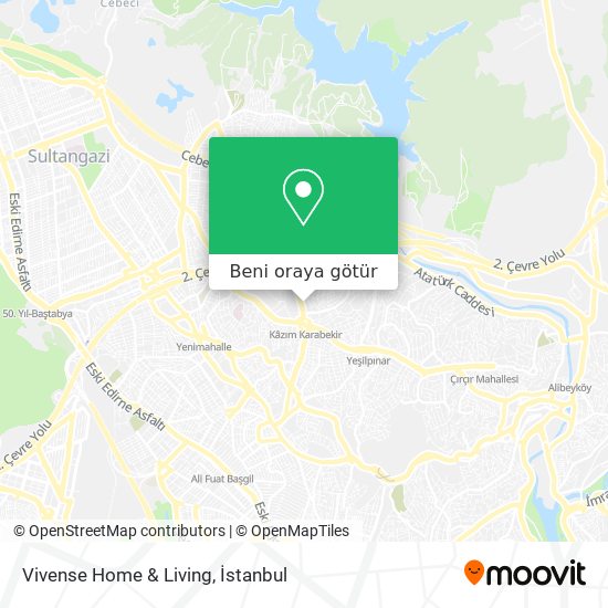 Vivense Home & Living harita