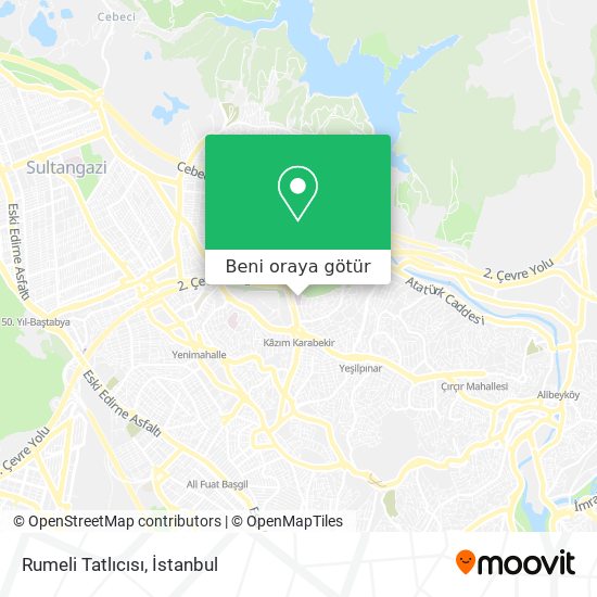 Rumeli Tatlıcısı harita