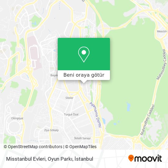 Misstanbul Evleri, Oyun Parkı harita