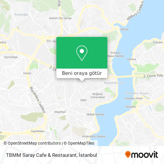 TBMM Saray Cafe & Restaurant harita