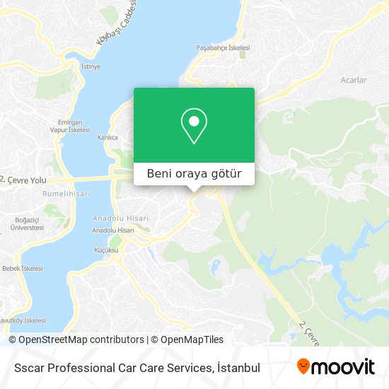 Sscar Professional Car Care Services harita