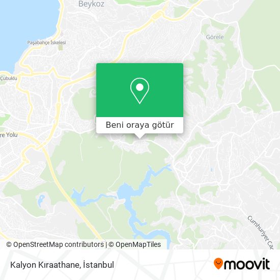 Kalyon Kıraathane harita