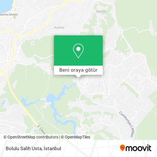 Bolulu Salih Usta harita