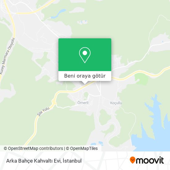 Arka Bahçe Kahvaltı Evi harita