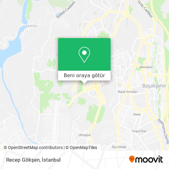 Recep Gökşen harita