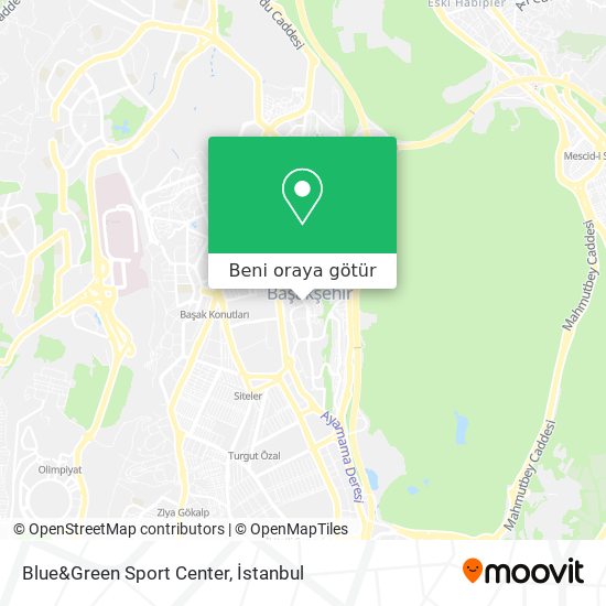 Blue&Green Sport Center harita
