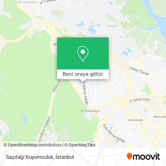 Saçdağı Kuyumculuk harita