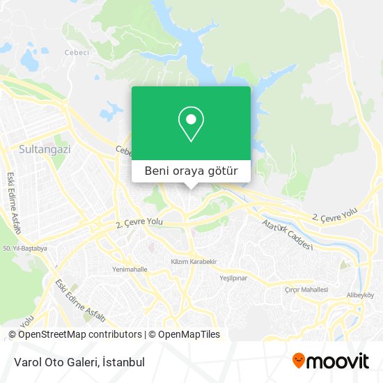Varol Oto Galeri harita