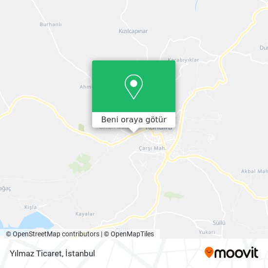 Yılmaz Ticaret harita