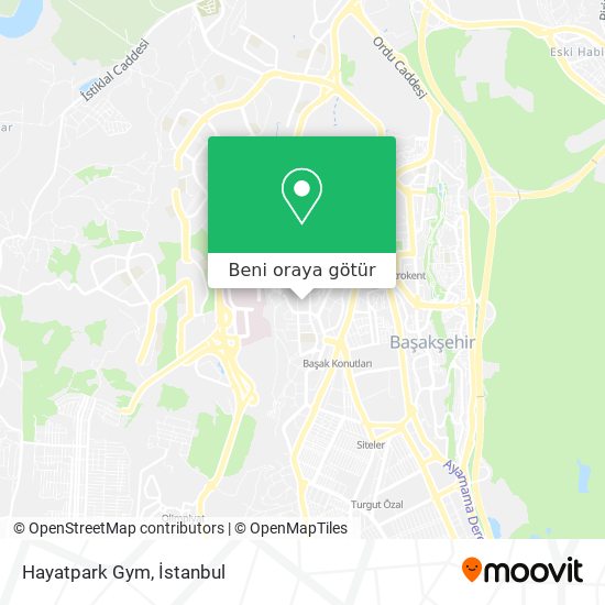 Hayatpark Gym harita