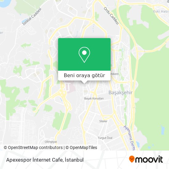 Apexespor İnternet Cafe harita