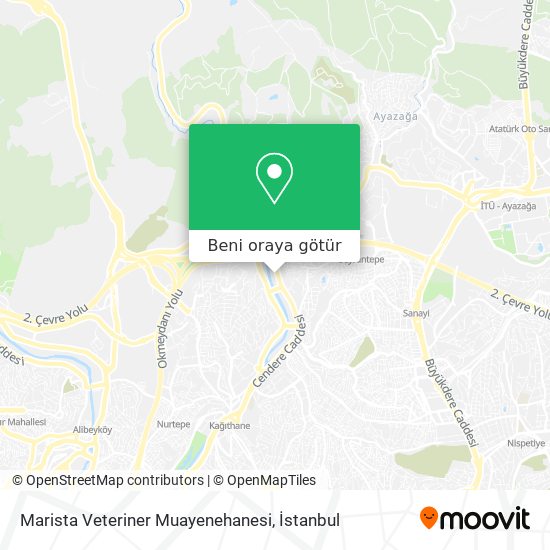 Marista Veteriner Muayenehanesi harita