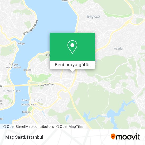 Maç Saati harita