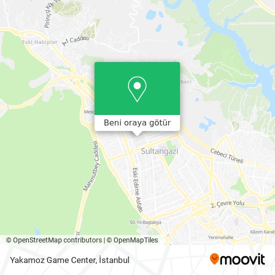 Yakamoz Game Center harita