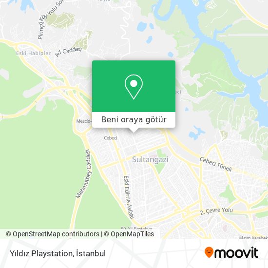 Yıldız Playstation harita