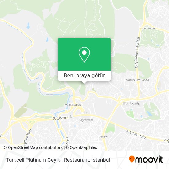 Turkcell Platinum Geyikli Restaurant harita