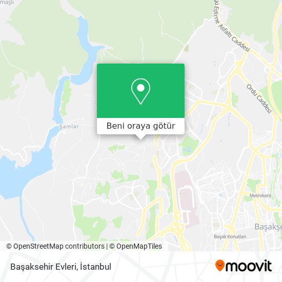 Başaksehir Evleri harita