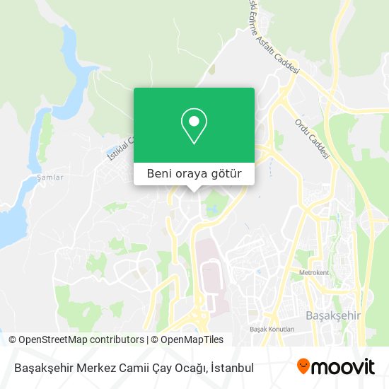 Başakşehir Merkez Camii Çay Ocağı harita