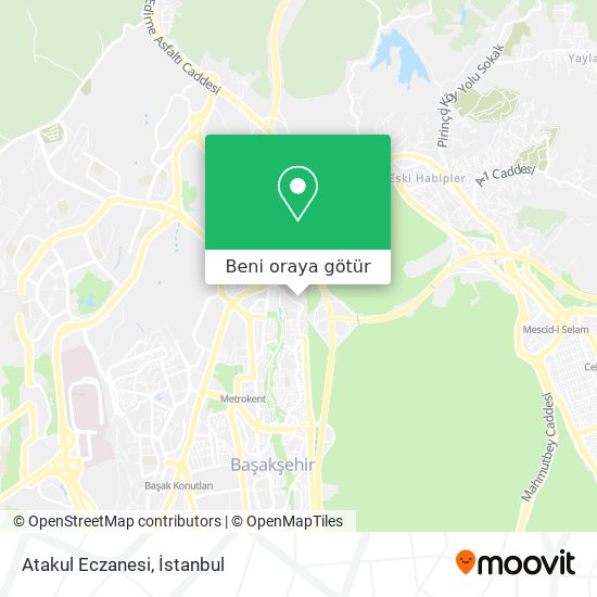 Atakul Eczanesi harita