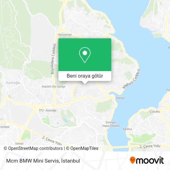 Mcm BMW Mini Servis harita