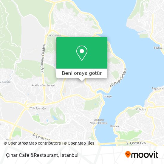 Çınar Cafe &Restaurant harita