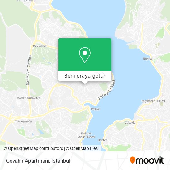 Cevahir Apartmani harita