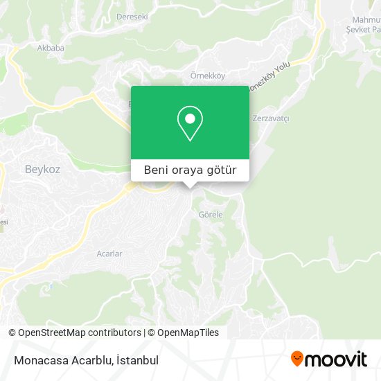 Monacasa Acarblu harita