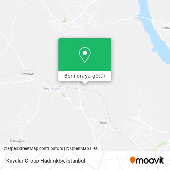 Kayalar Group Hadimköy harita