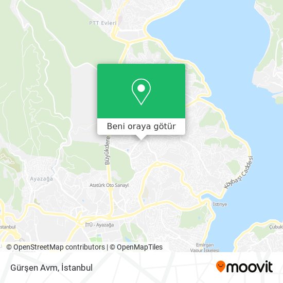 Gürşen Avm harita