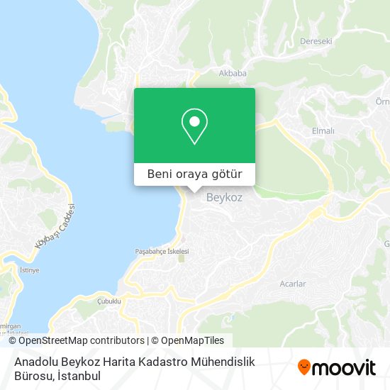 Anadolu Beykoz Harita Kadastro Mühendislik Bürosu harita