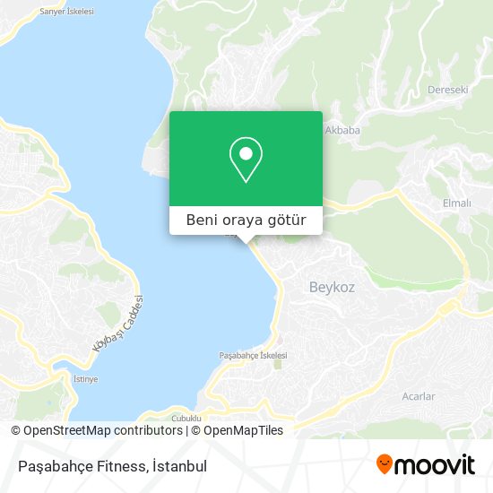 Paşabahçe Fitness harita