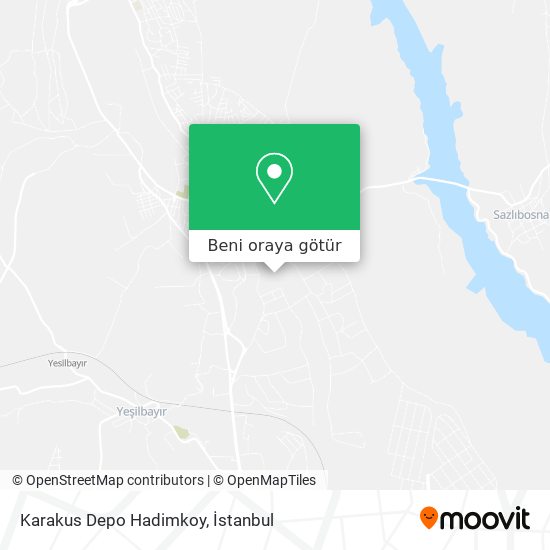 Karakus Depo Hadimkoy harita